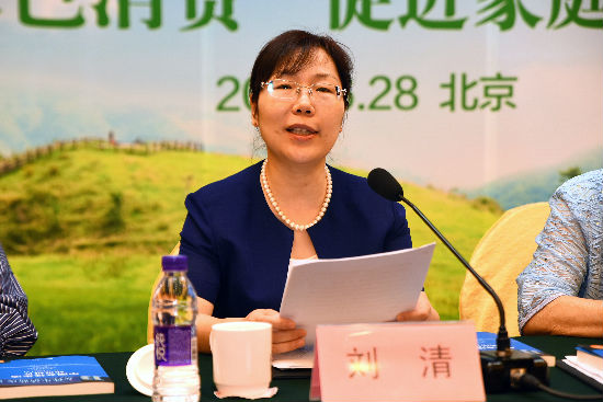 中国消费者协会副秘书长刘清讲话