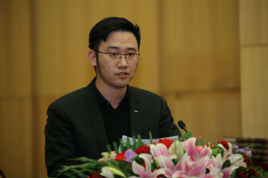 比亚迪汽车北京大区经理赵天讲话