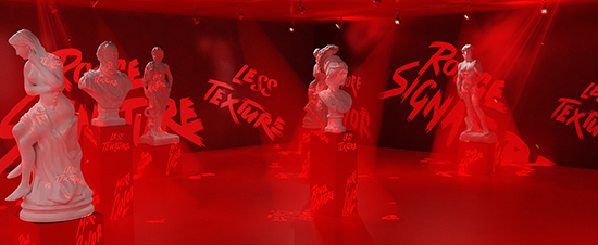 巴黎欧莱雅小钢笔上瘾艺术展1